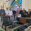 همزمان با گرامیداشت هفته دولت برگزاری میز ارتباطات مردمی حج و زیارت در مسجد جامع کرمانشاه